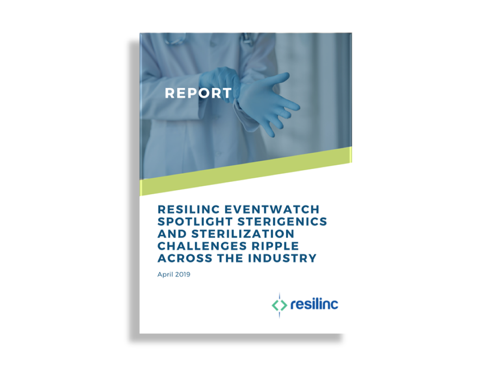 You are currently viewing Report: Sterigenics and Sterilization Challenges Ripple Across the Industry
