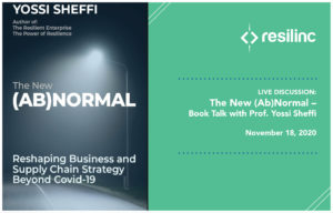 Read more about the article Live Chat: The New (Ab)Normal – Book Talk with Prof. Yossi Sheffi