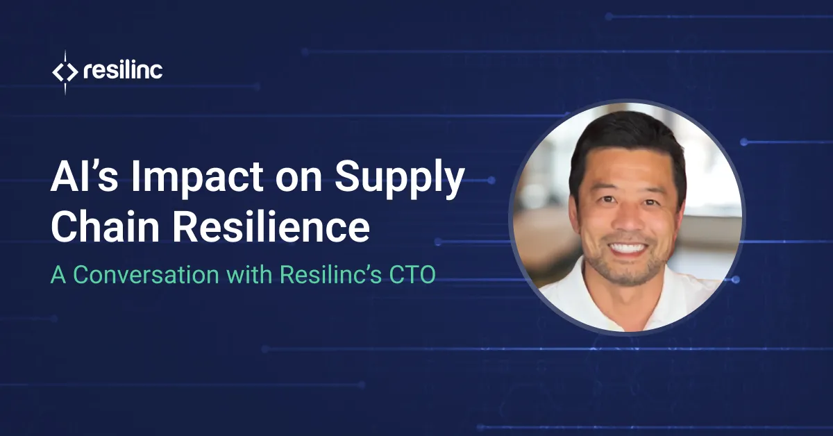 AI's Impact on Supply Chain Resilience: A Q&A with Mark Vo