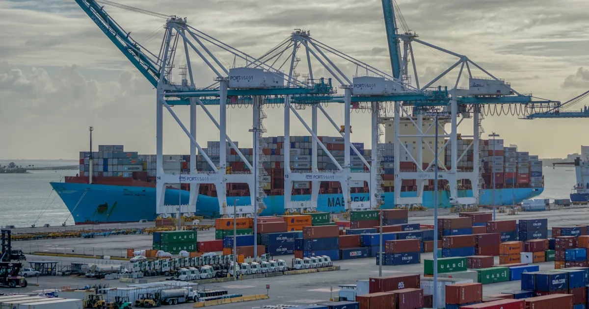 A US port where shipments are stopped under UFLPA. 