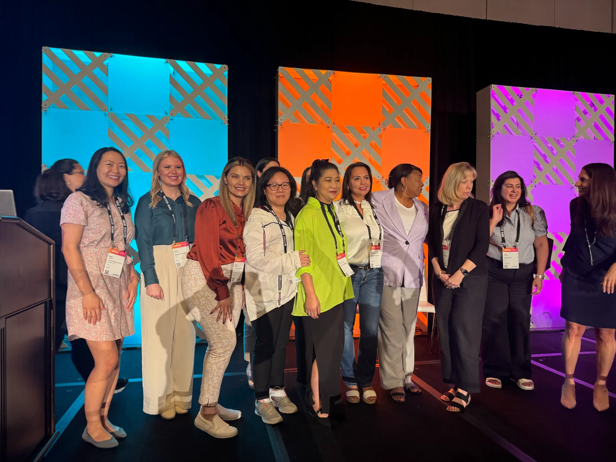 A photo of the Women’s Supply Management Community: Voice of the Emerging Leader session at ISM World 2024 - sponsored by Resilinc. 